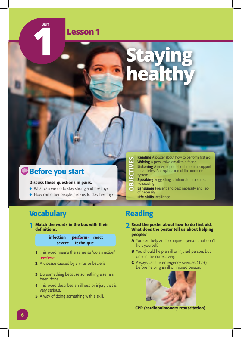 PDF تحميل كتاب الوزارة فى اللغة الانجليزية للصف الثانى الثانوى الترم الاول