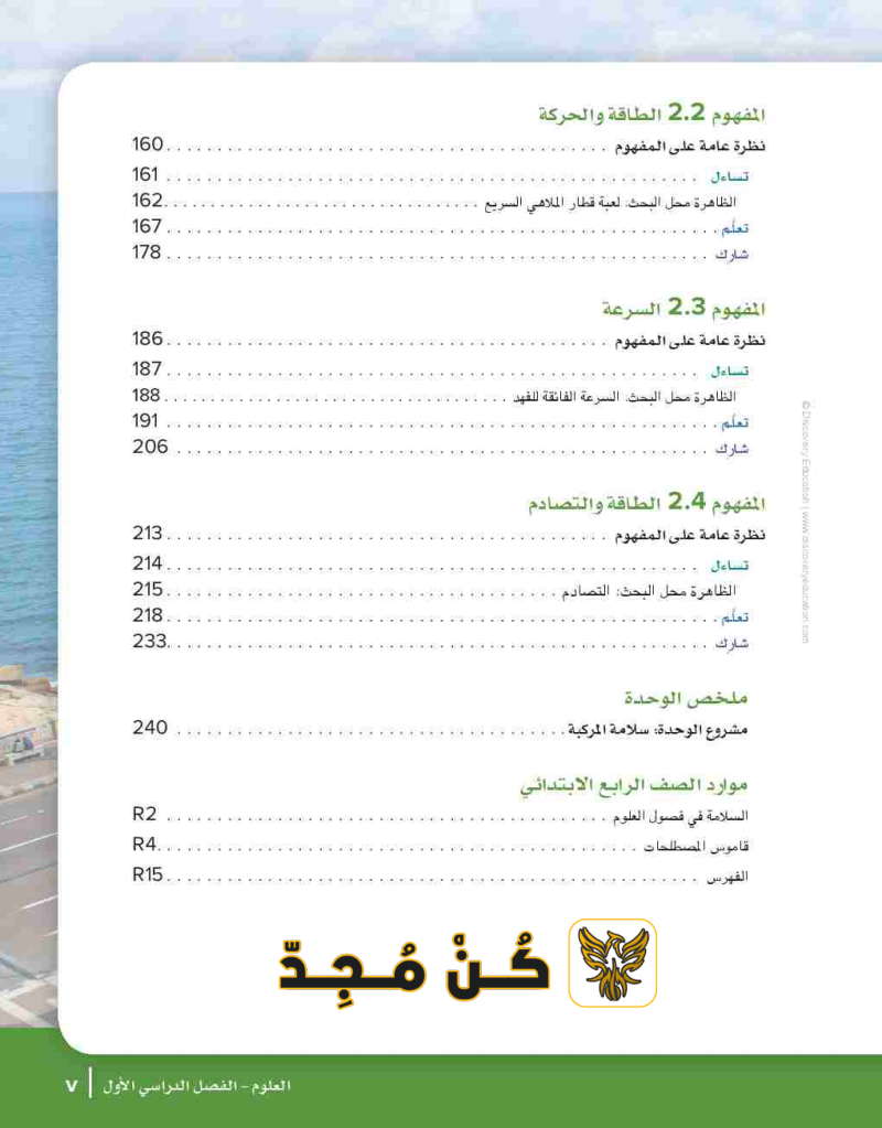 منهج الصف الرابع الابتدائي 2025 PDF