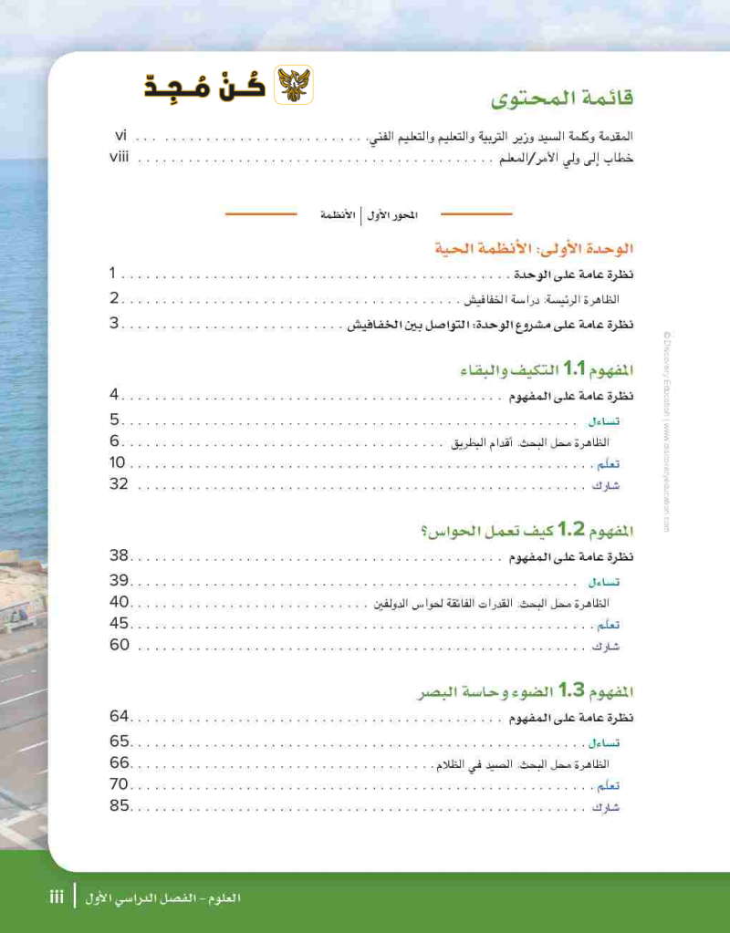 منهج الصف الرابع الابتدائي PDF