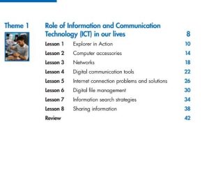 كتاب ICT الخامس الابتدائي ترم اول المنهج الجديد